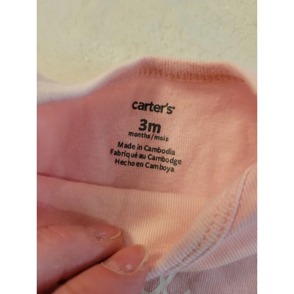 Baby Girl Clothing Bundle 0-3M Carter’s Old Navy Baby Gap 7pc Set